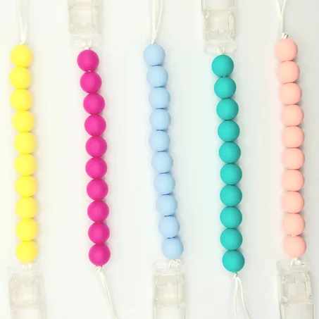 Attaches Tétines Silicones Couleurs