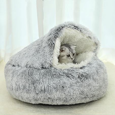 2 In 1 Pet Cat Bed Cave