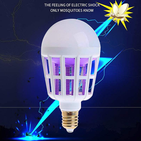 LED طارد البعوض القاتل علة صاعق مكافحة البعوض ضوء لمبة مصباح المنزلية