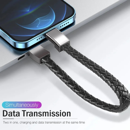 سوار USB شحن كابل بيانات شحن الحبل لسامسونج USB C كابل لهواوي شاومي نوع C مايكرو USB سريع تهمة كابل Cable Mobile Phone Bracelet