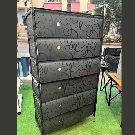 "منظم  7 طبقات – لترتيب المطبخ والمنزل بذكاء"