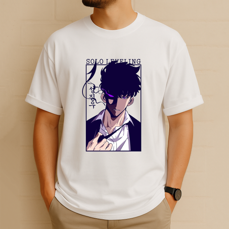 T-shirt Oversized SOLO LEVELING | Sung Jinwoo
