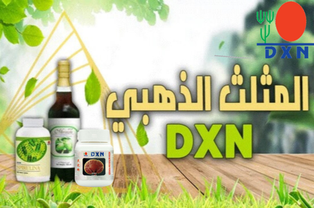 المثلث الذهبي DXN كنوز طبيعية