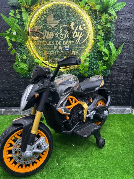 🏍 دراجة كهربائية للأطفال – تصميم رياضي فاخر