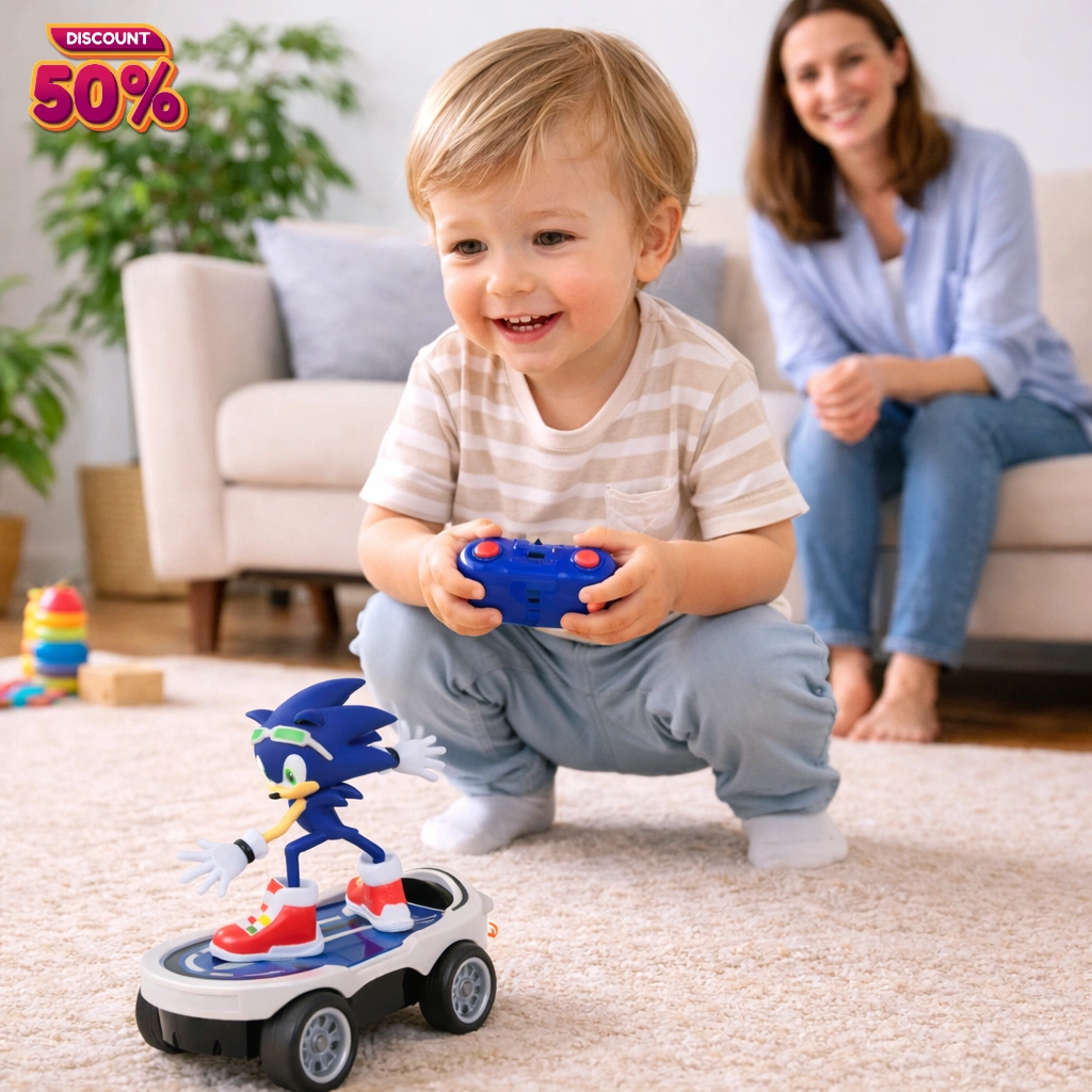 لعبة سونيك مع جهاز للتحكم -  هدية الأحلام لطفلك الصغير 🌀⚡