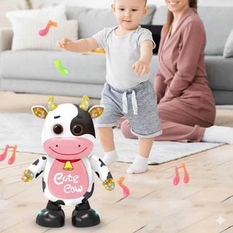 البقرة الراقصة - دمية الأحلام للأطفال 🐮💖