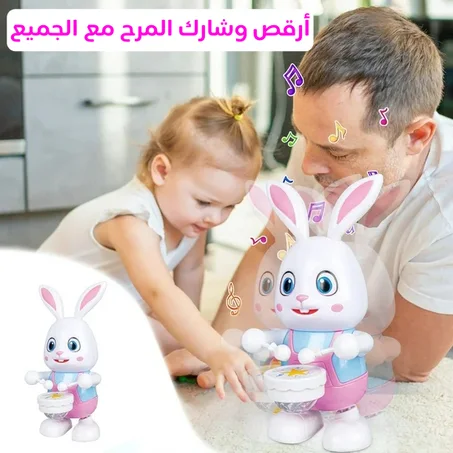 لعبة الأرنب المطبل المسلية - تصميم لطيف 🐰💖