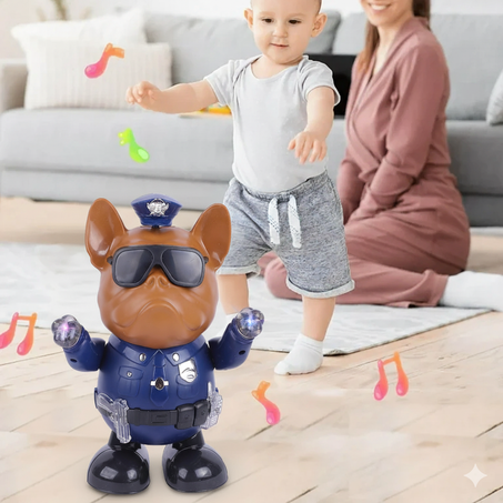 الكلب البوليسي الراقص - دمية الأحلام للأطفال 🐶💖