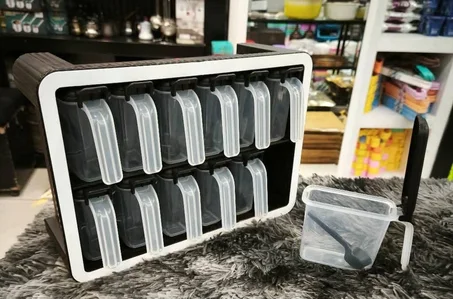 منظم التوابل الالماني 12 علبة😍