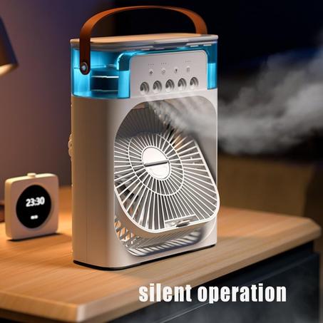 مروحة صغيرة، مروحة مكيف هواء محمولة مع 3 سرعات رياح