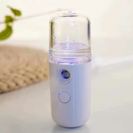 USB Rechargeable Facial Mister Mini Nanospray Mister Face Nano Mist Spray Beauty Bottle Nano Sprayer