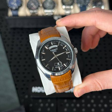 Tissot Day-date cuir