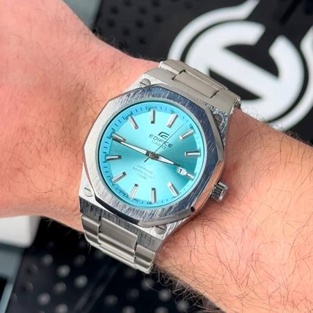 Casio Edifice blue tiffany