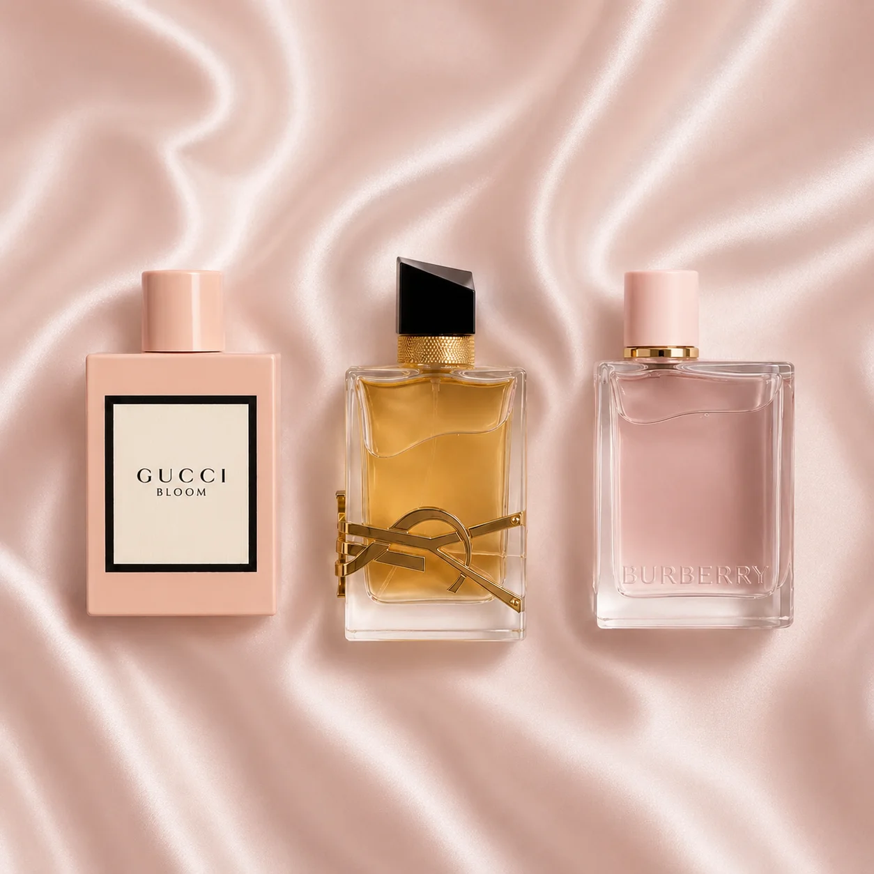 pack 3 parfums 50ML ( Burberry Her et Libre et Gucci Bloom )