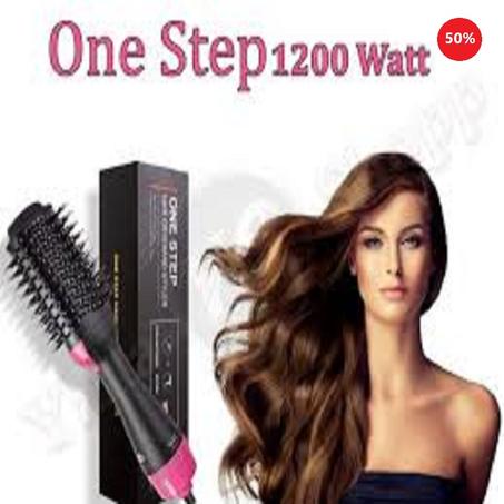 ONE STEP 1200 W مجفف الشعر، مشط كهربائي، ومكثف + توصيل مجاني لحدى الدار ديالك  أما الدفع فبعد الاستلام