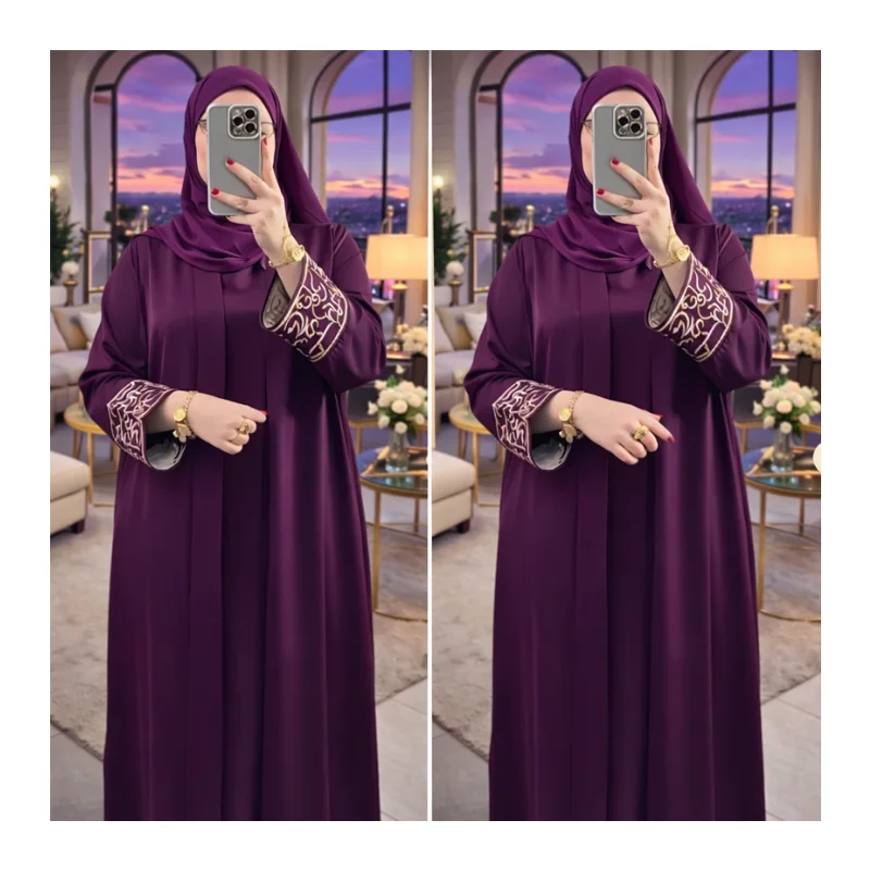 Abaya 2 Pièces Élégante
