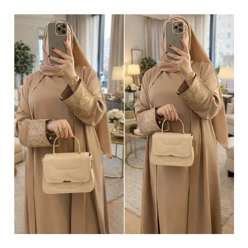 Abaya 2 Pièces Élégante