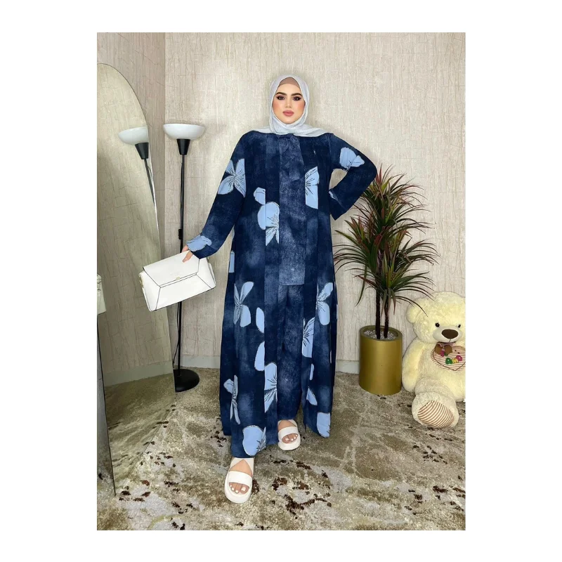 طقم نسائي فاخر 3 قطع – أناقة راقية بإطلالة مميزة ✨