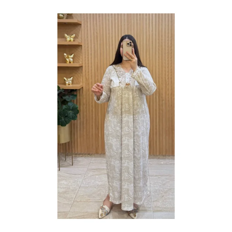 بيجامة قطن طويلة وشيك - راحة ونعومة فائقة