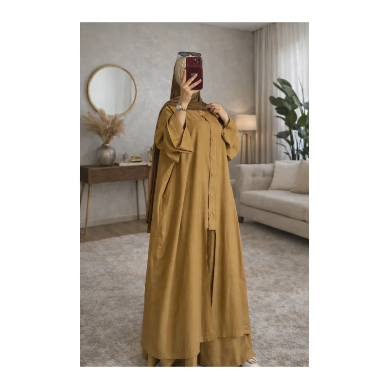 عباية الـلان - أناقة وراحة طبيعية