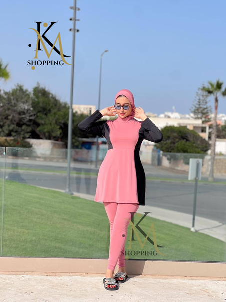 ملابس سباحة محتشمة ومتوافقة مع قوانين الحجاب الإسلامي، فبوركيني طويل هو الخيار الأمثل لكي