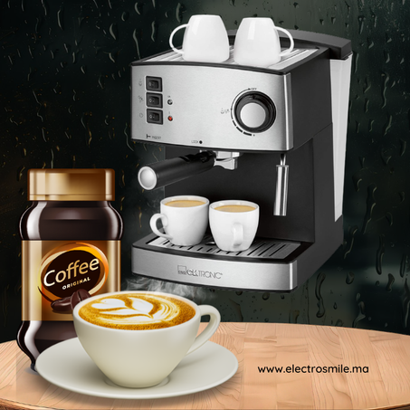 Cafetière Machine à Expresso CLATRONIC