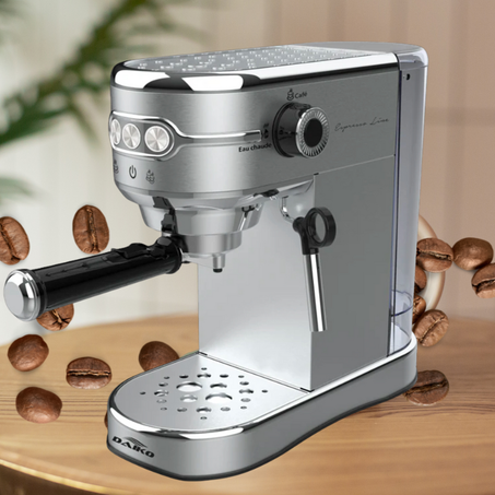 Machine à café Expresso avec mousse à lait