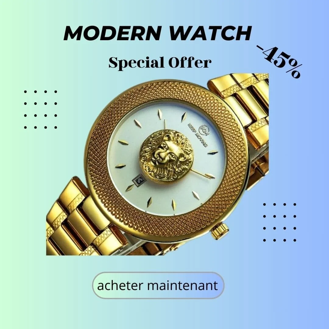 Montre à Quartz pour femmes