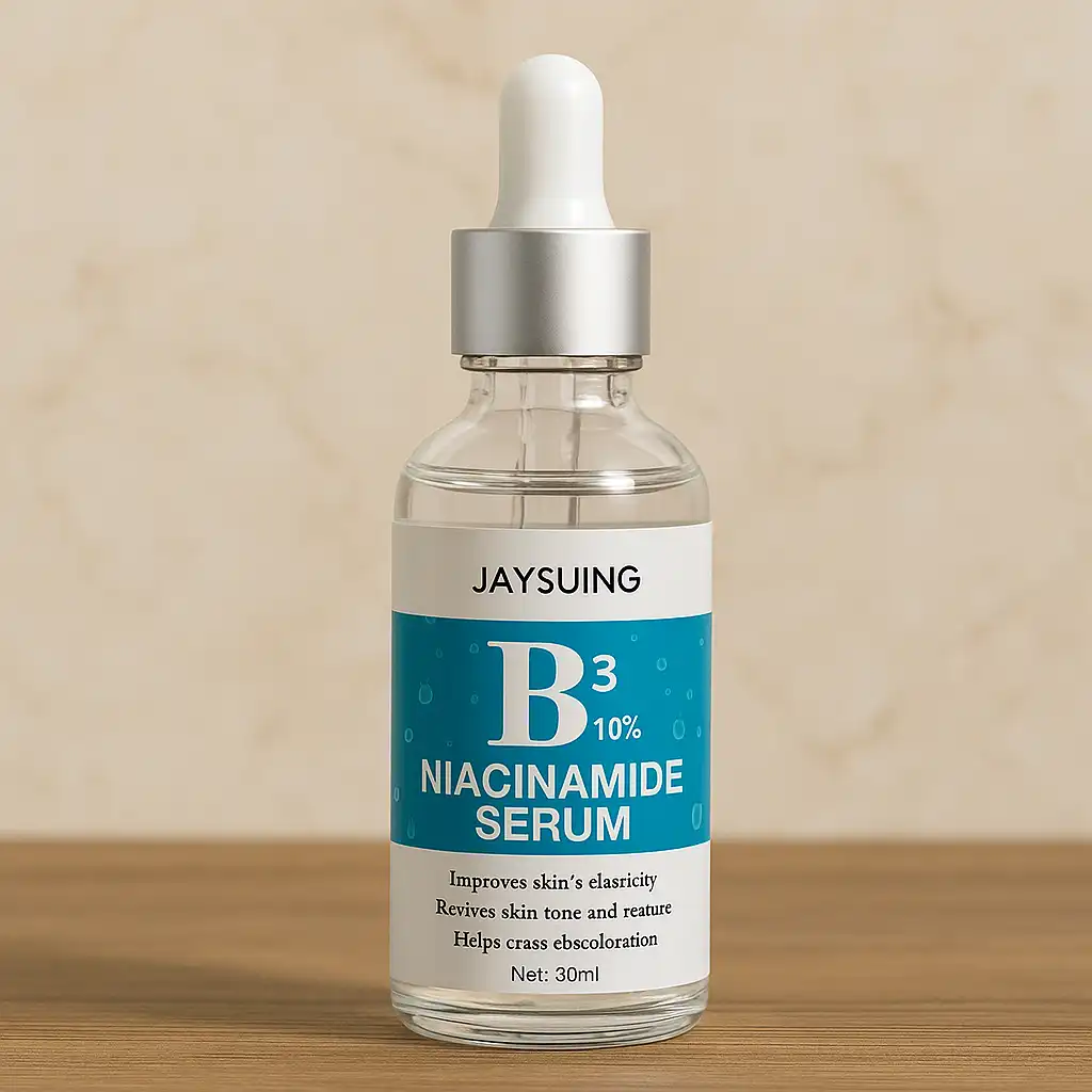 سيروم نياسيناميد للعناية بالبشرة والتفتيح ومكافحة علامات التقدم في السن، مع تقليل الانتفاخات والتجاعيد