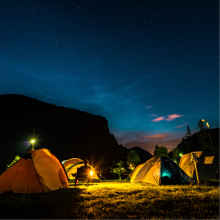 معدات التخييم