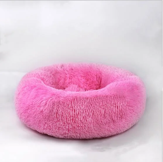 Purrveil™ Calming Plush Donut Stress-Relief Bed