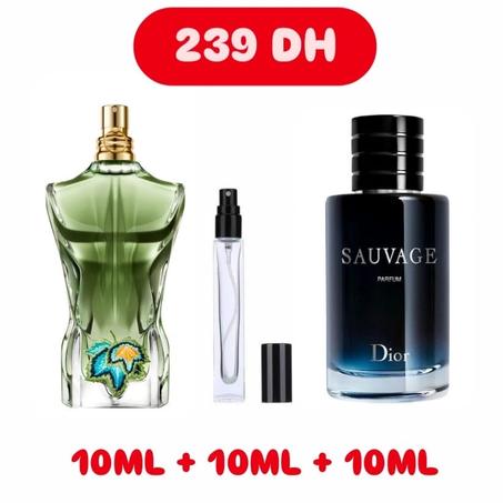 10ml jpg beau paradise garden +10ml sauvage le parfum+10ml gratuite