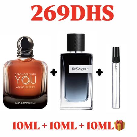 10ml ysl edp+10ml swy absolutely+10ml gratuit
