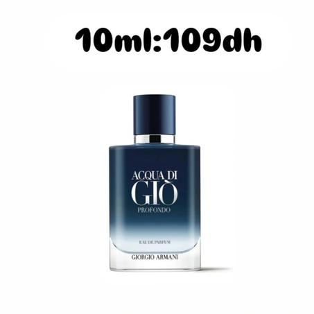 10ml aqua di gio profondo edp