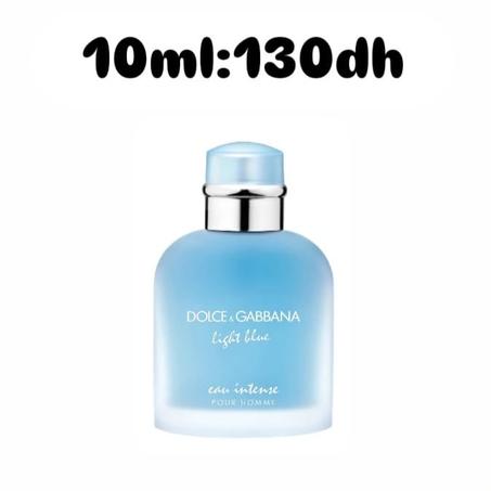 10ml d&g light blue intense
