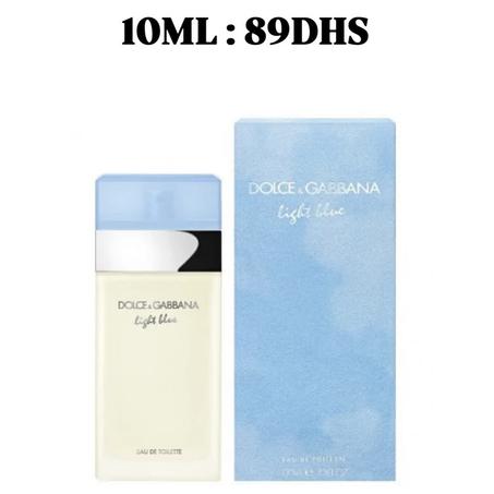 10ML D&G LIGHT BLUE EDT