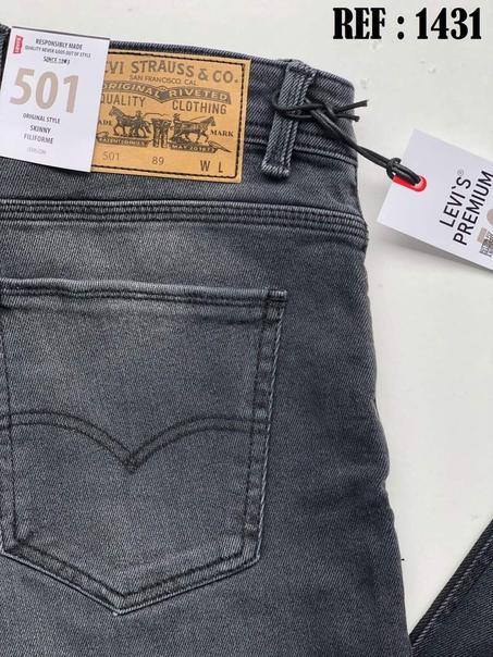 Jean Levi's 501 Original GRIS