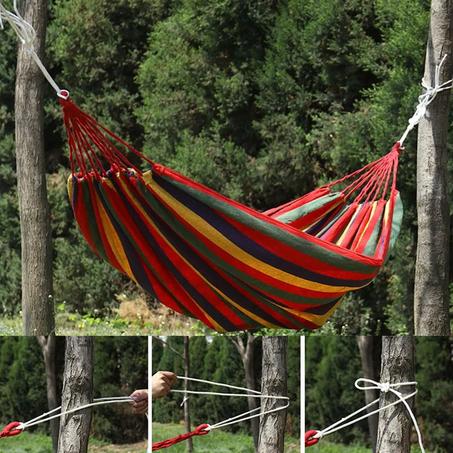 استمتع بالراحة والهدوء في أي مكان مع أرجوحة الاسترخاء الفاخرة