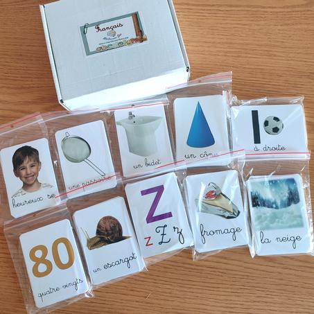 Pack 200 cartes français