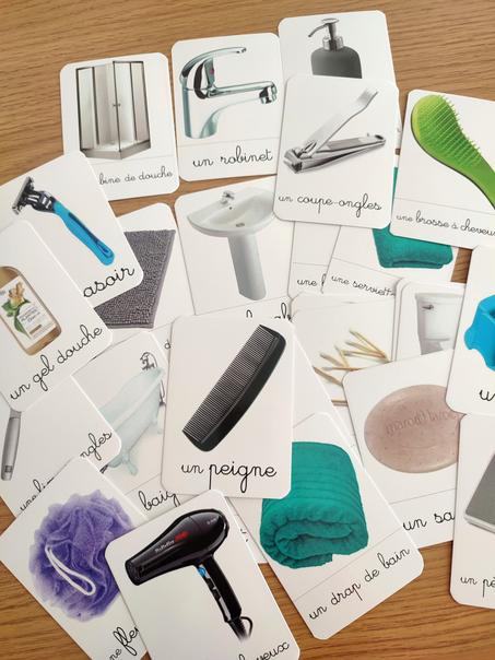 27 cartes de la salle de bain