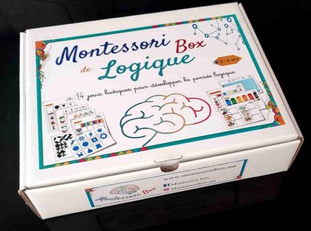 Montessori box de logique 3-6 ans  "12 jeux"