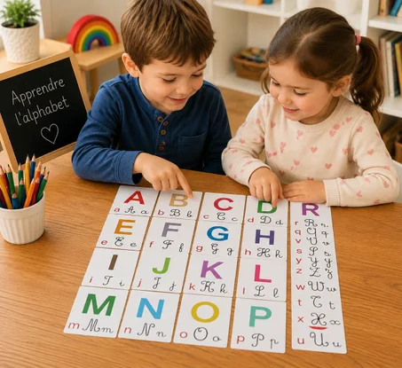 26 Cartes de l'alphabet