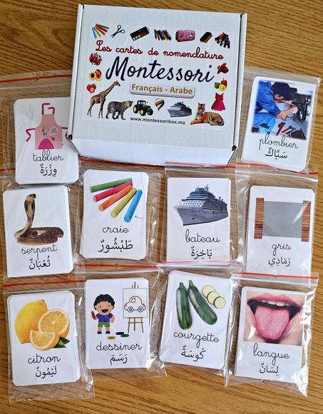 Pack de 200 cartes de nomenclature