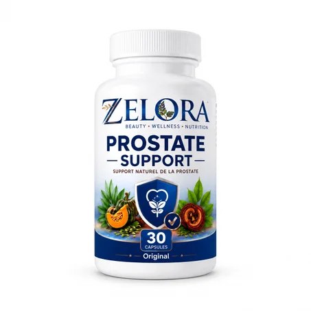 ZELORA Prostate Support | مكمل طبيعي لدعم صحة البروستاتا للرجال