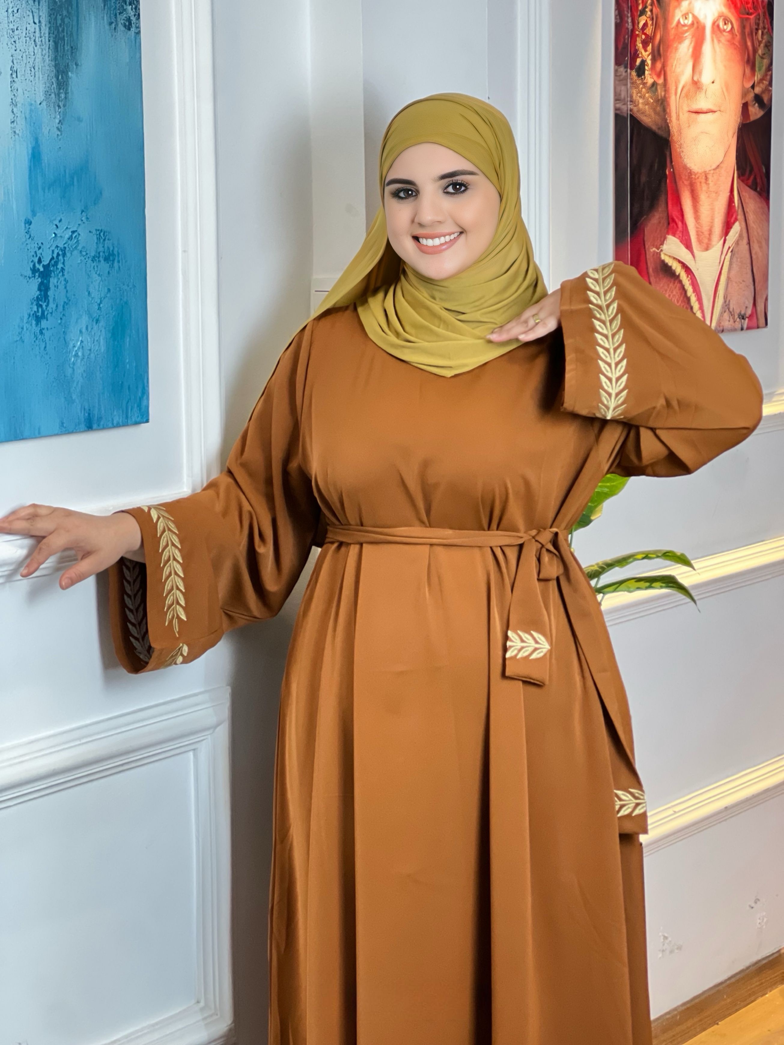كسوة بطرزة او الحزام  بحلة جديدة