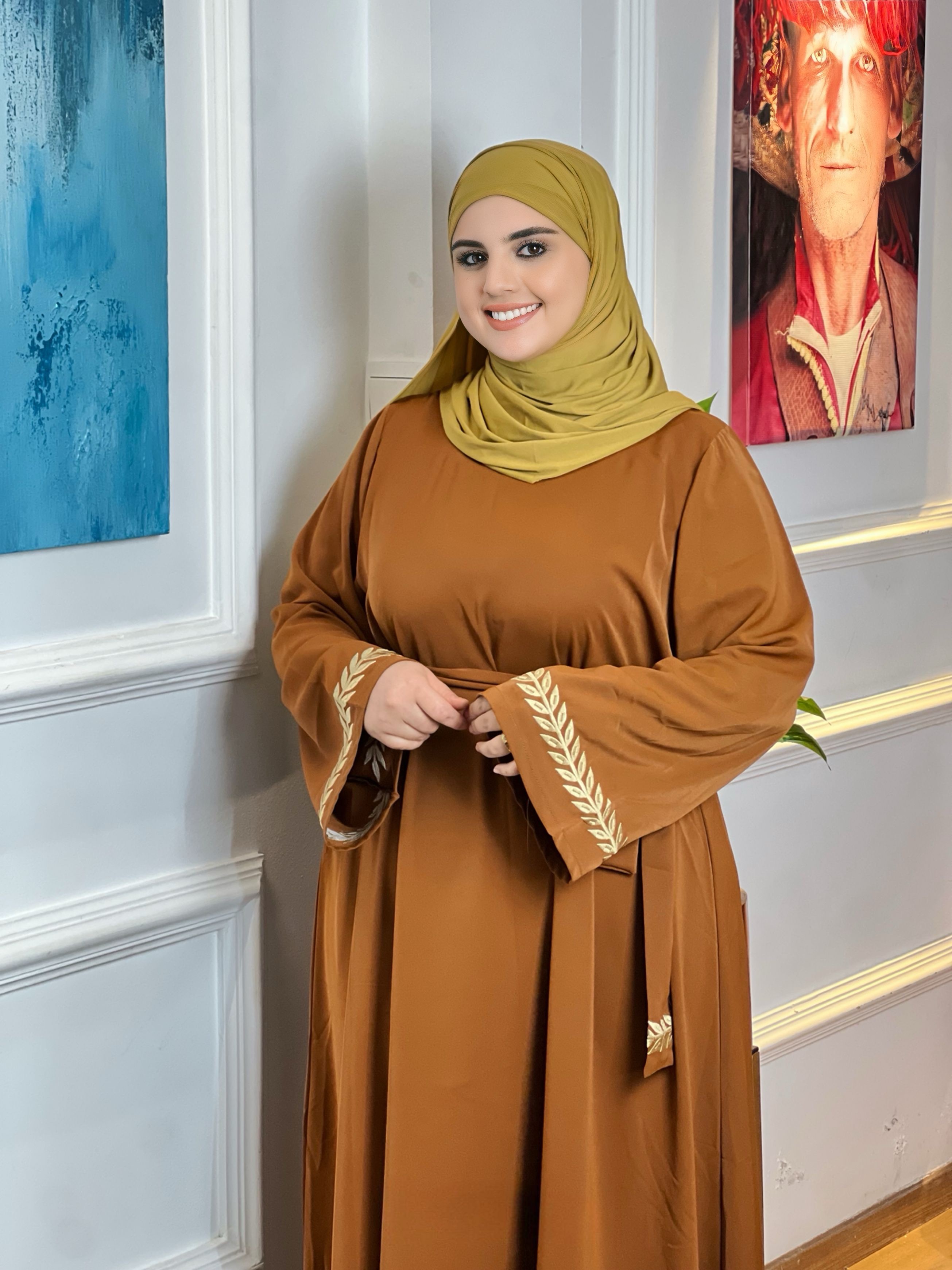 كسوة بطرزة او الحزام  بحلة جديدة
