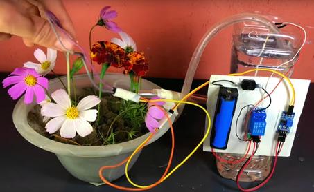 Automatic Plants Watering - سقي النباتات الأوتوماتيكي