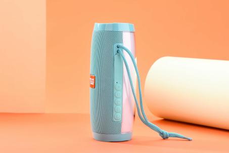 TG Haut parleur Bluetooth Portable stéréo Haut Puissance 3D LED Radio,mp3,TF,Call+sticker cadeau