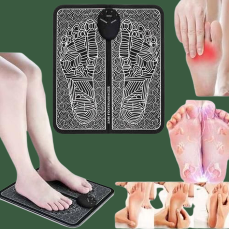 EMS-Coussin de massage électrique pour les pieds