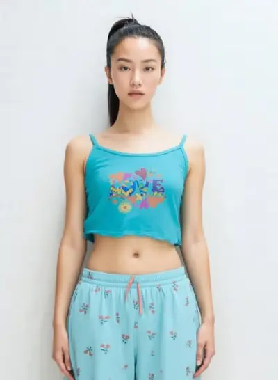 Women Pajama Set with short